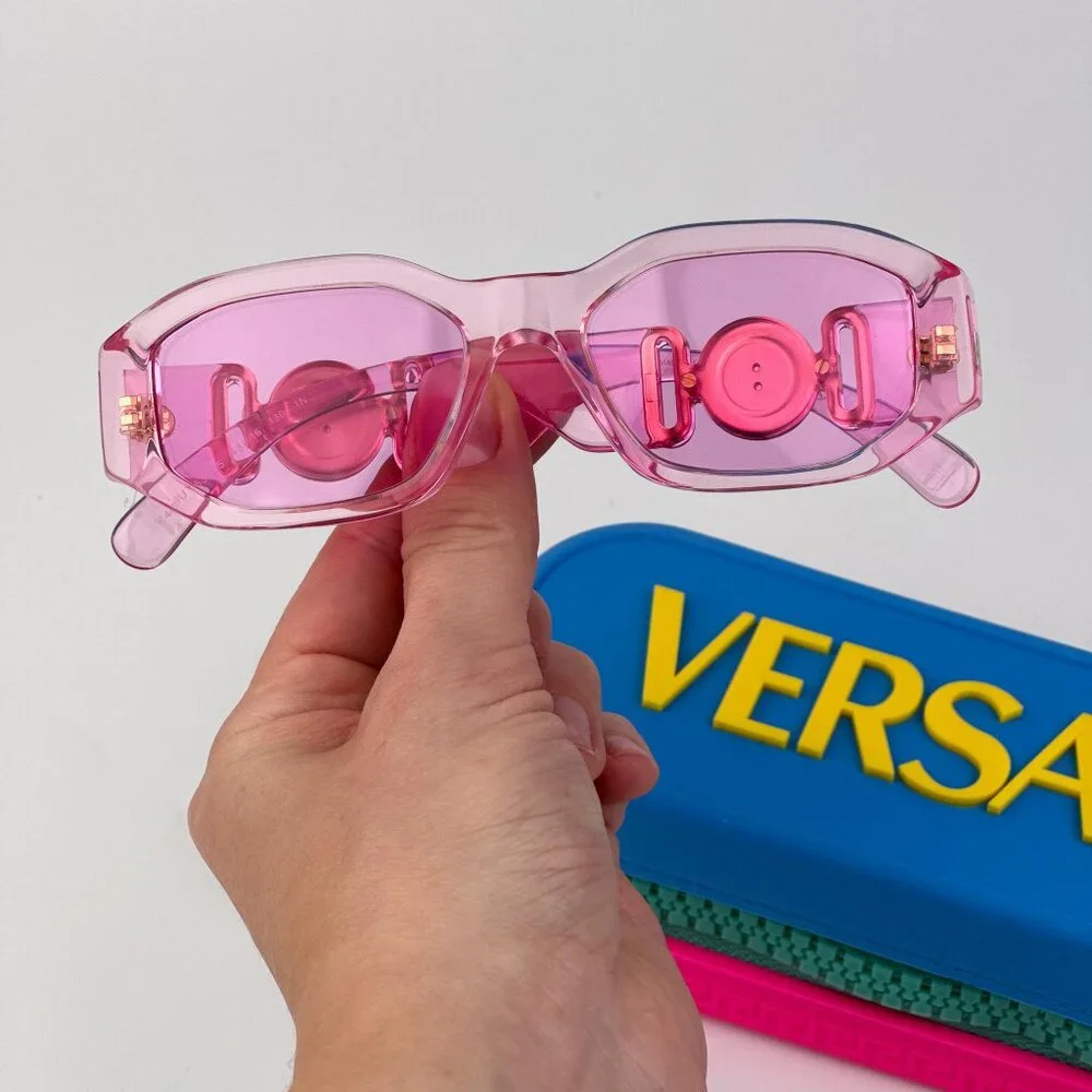 Versace KIDS VK4429U Sunglasses – Transparent Pink / Fuchsia (5370/5)